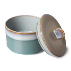 HK Living 70's ACE7081 Dusk Voorraadpot 1,65 Liter Aardewerk -Keuken Grill Winkel ace7081 lr b 01 1