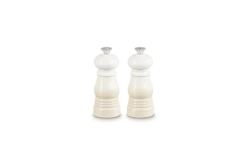Le Creuset Peper- En Zoutmolen 11 Cm Kunststof Meringue 2-delig